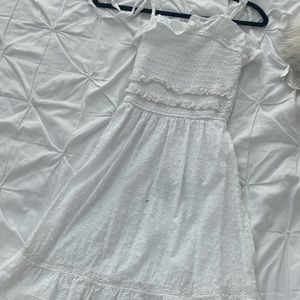 super cute preppy ruffle dress